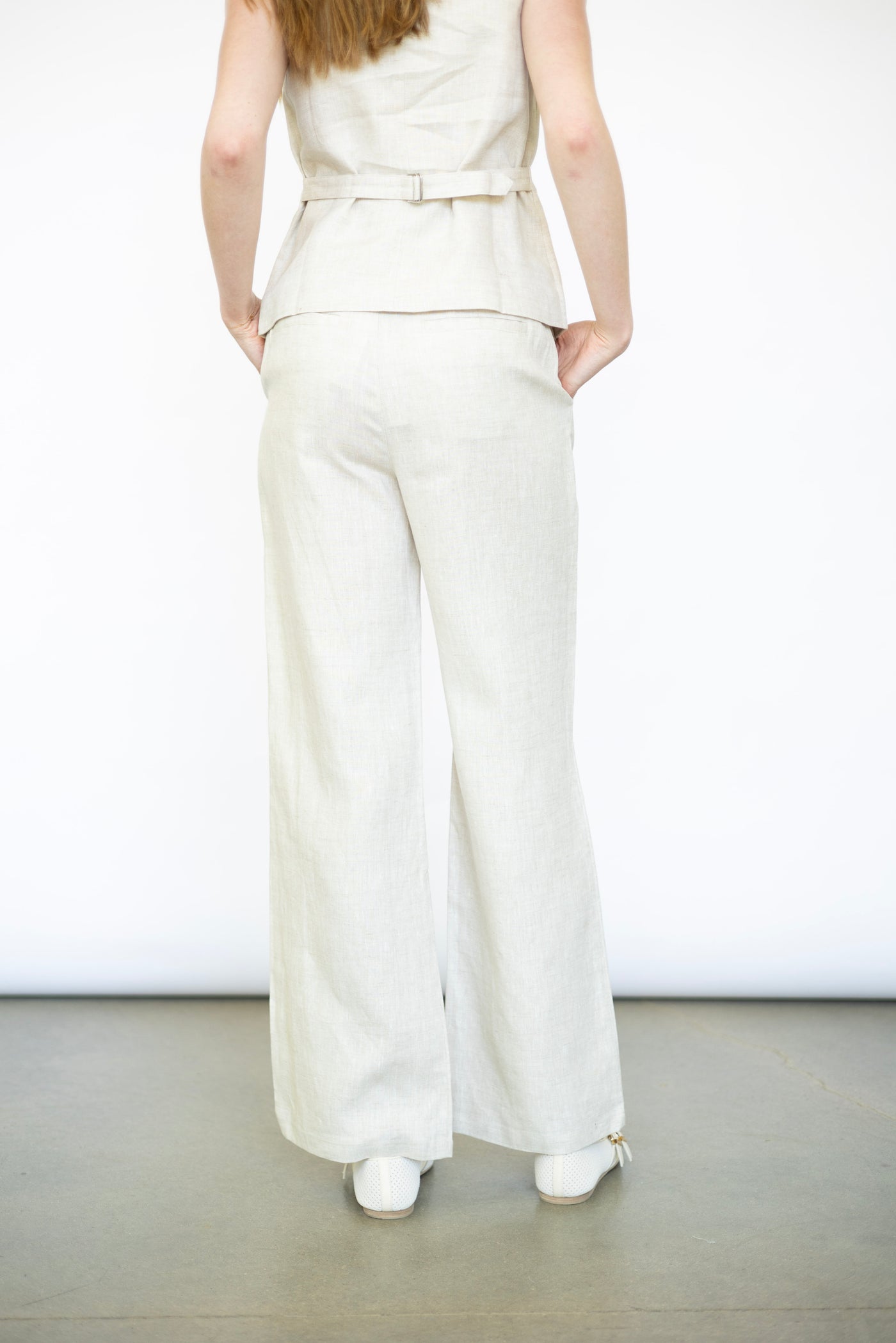 Women's linen pants set