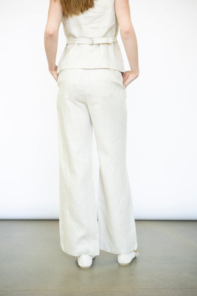 Women's linen pants set