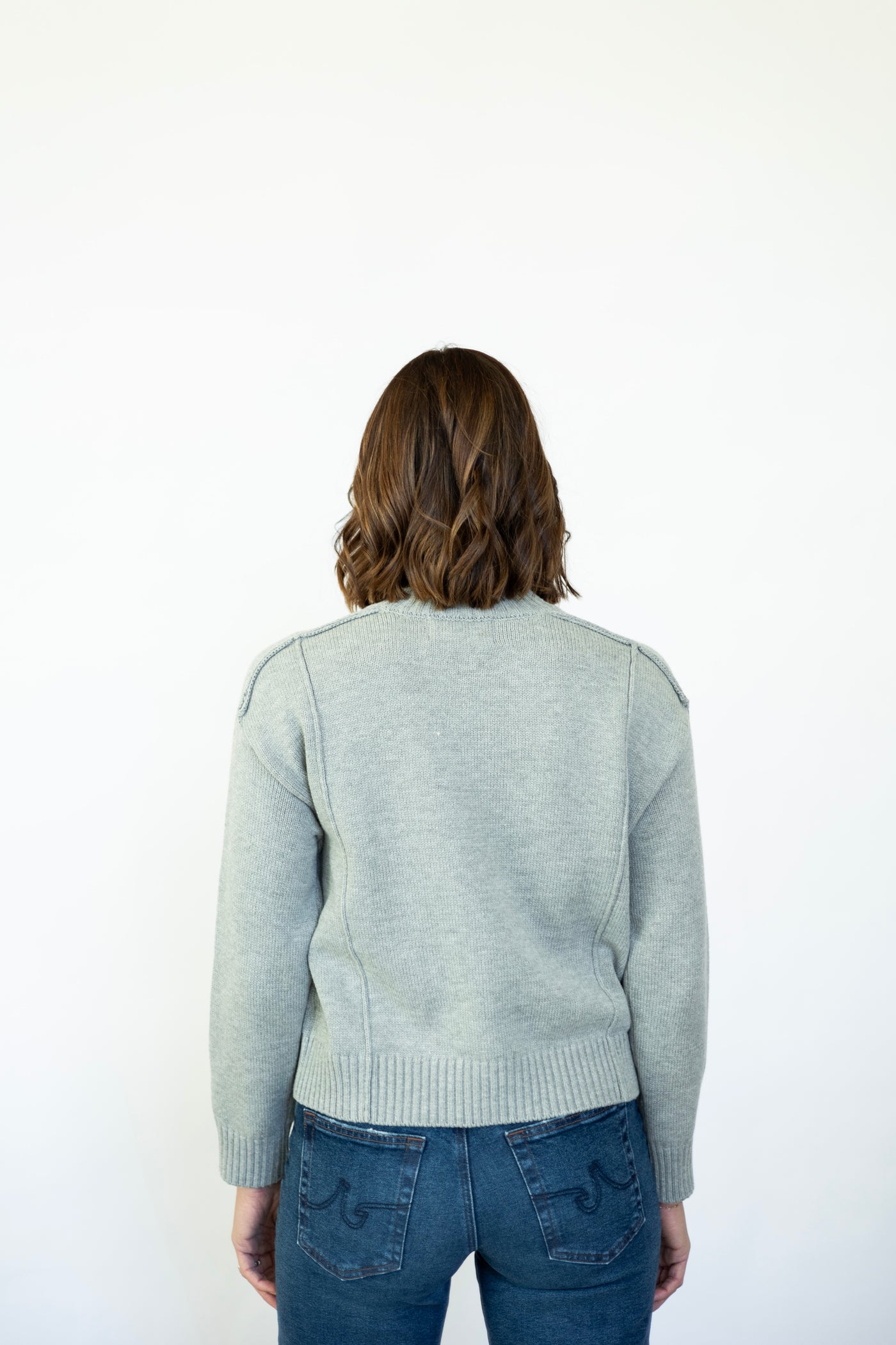 Sydney Exposed Hem Sweater