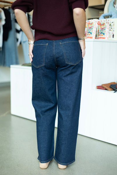 Wide leg Agolde denim