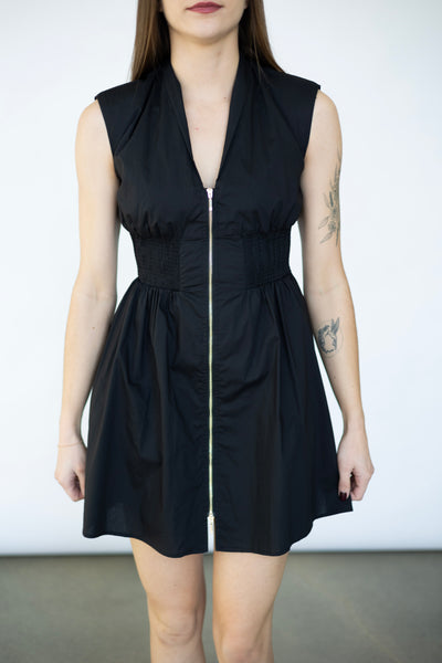 Women's little black dress