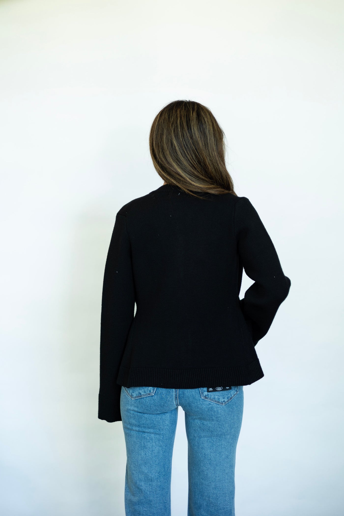 Button up knitted jacket
