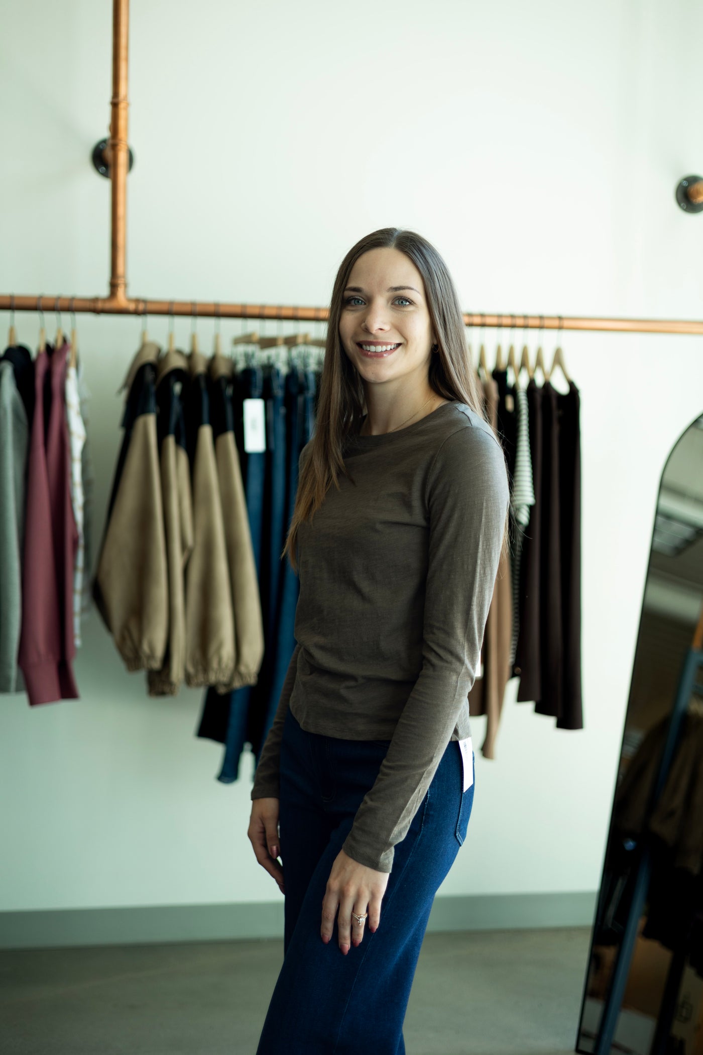 Casual long sleeve shirt for women