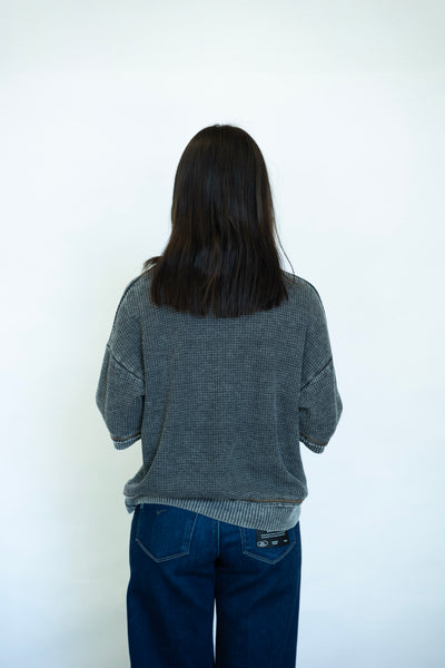 Sage Burnout Thermal Tee