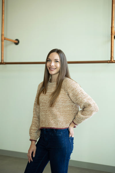 Knitted Long Sleeve Sweater
