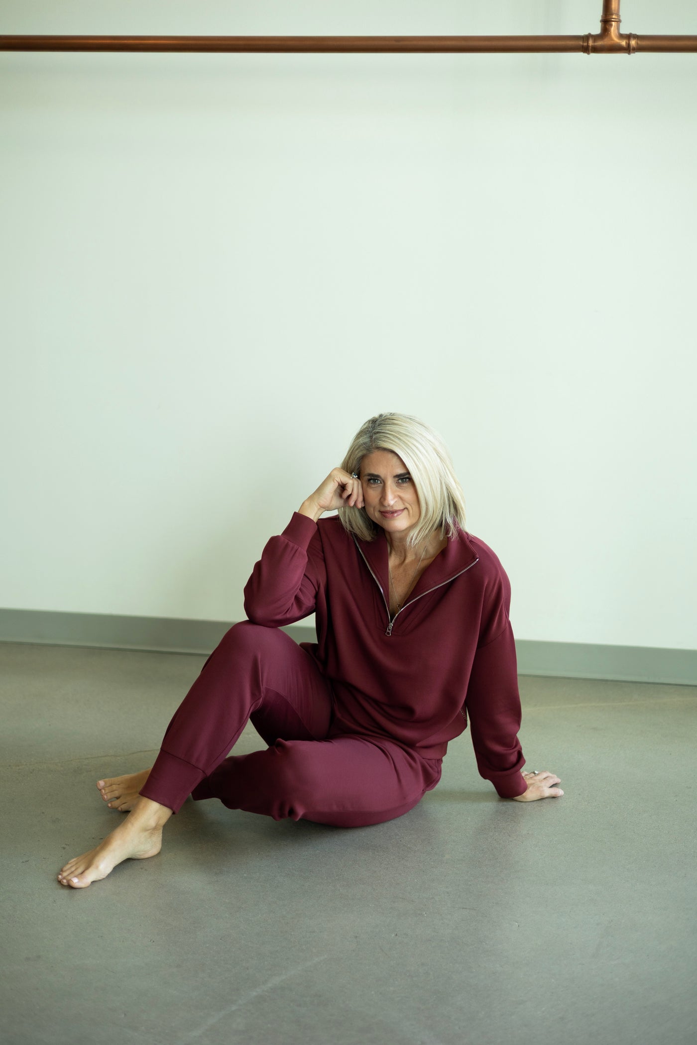 Hawley Half Zip Sweat