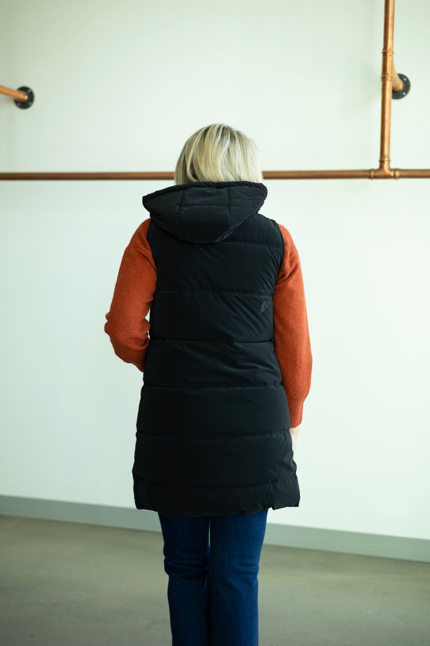 Hooded Puffer Vest