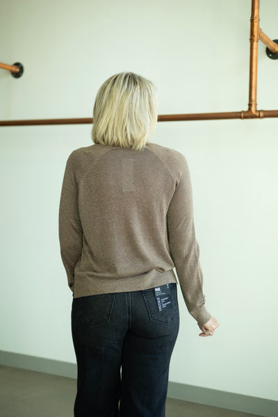 Raglan Lurex Sweater