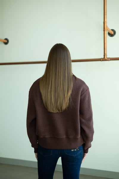Roselle Half Zip Sweat