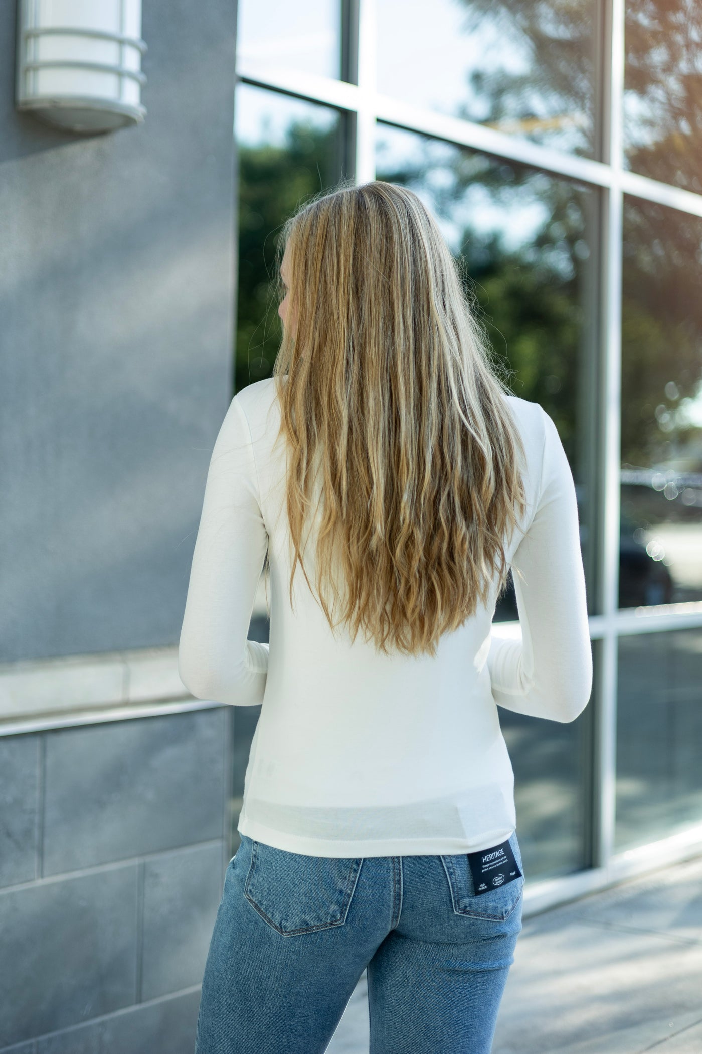 Ultra Soft Basic Long Sleeve Knit Top