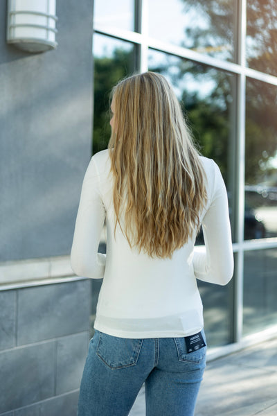 Ultra Soft Basic Long Sleeve Knit Top