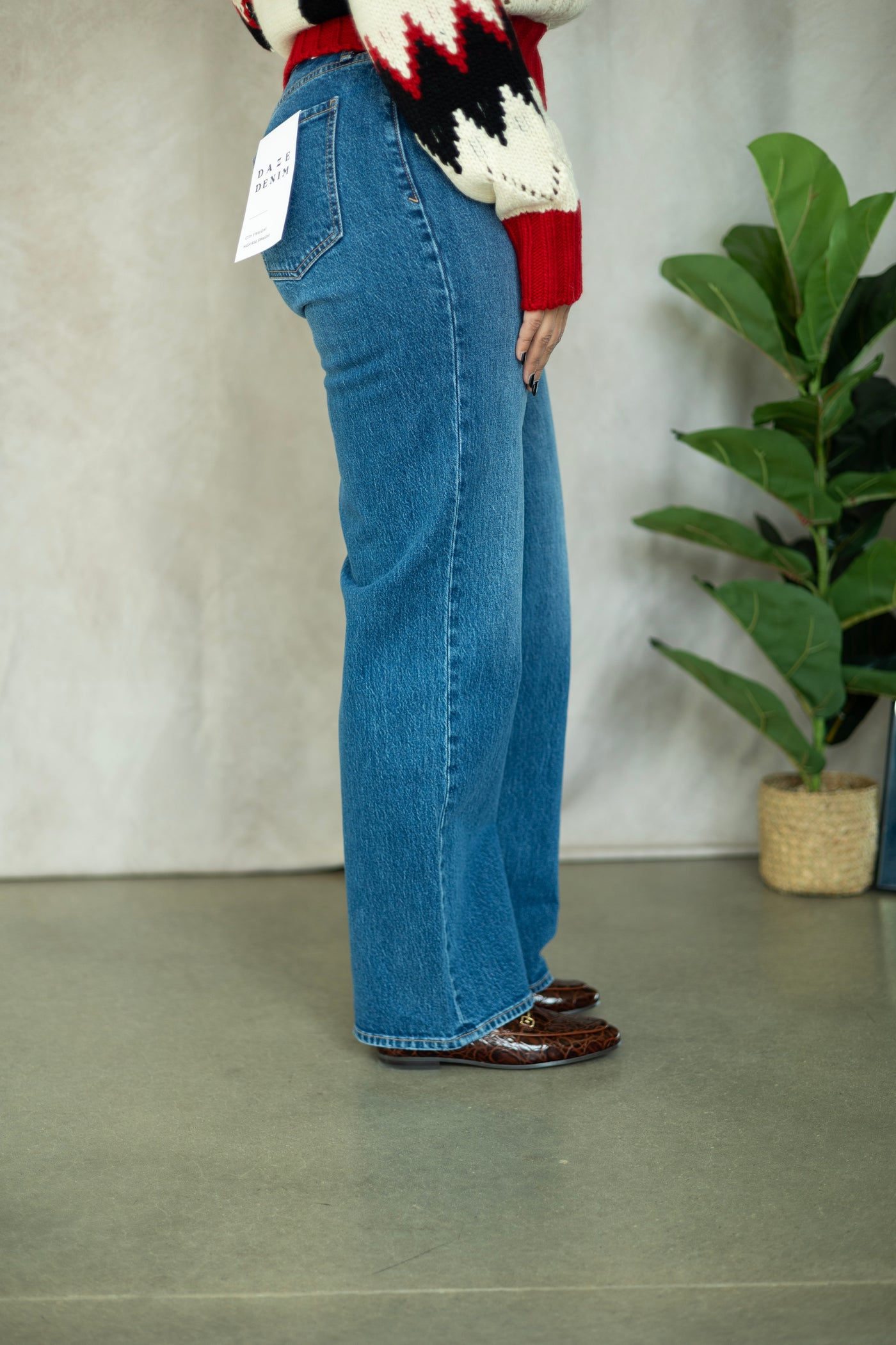 City Straight High Rise Straight