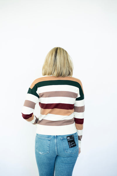 Blake Striped Sweater