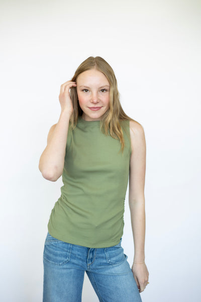 Women's every day basic ribbed tank top