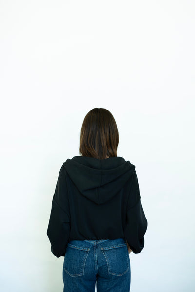 Cropped Athleisure hoodie