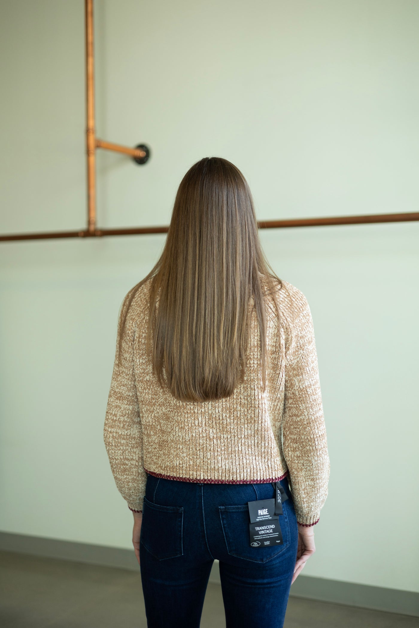Knitted Long Sleeve Sweater