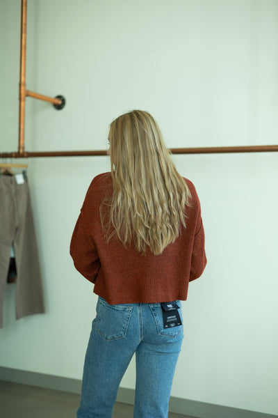 Half Button Down Sweater
