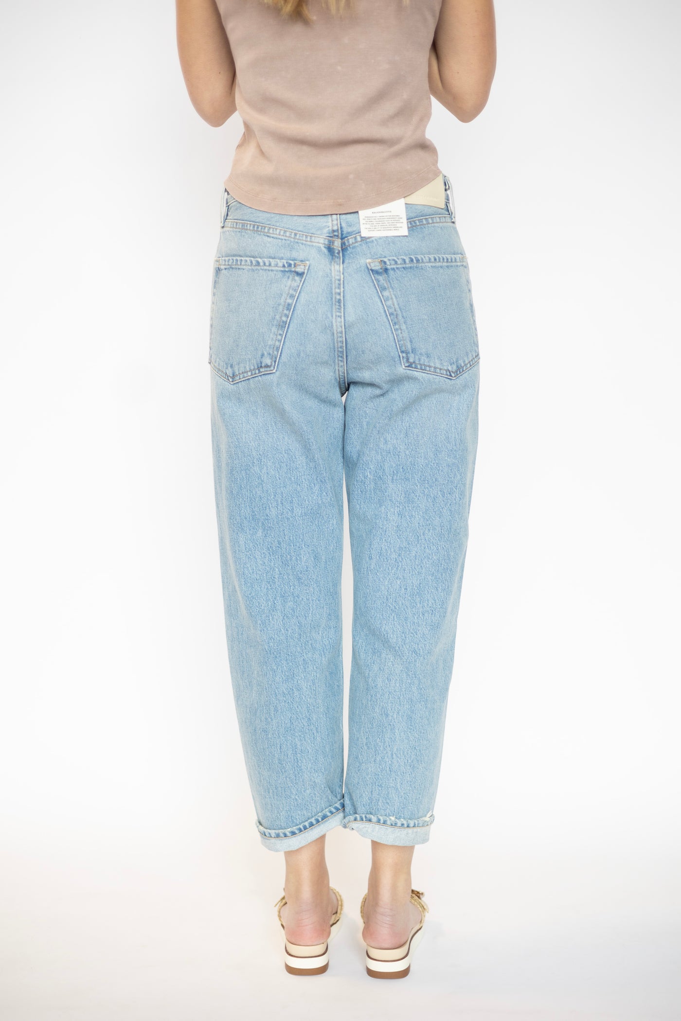 Dahlia Relaxed Bow Leg Jeans