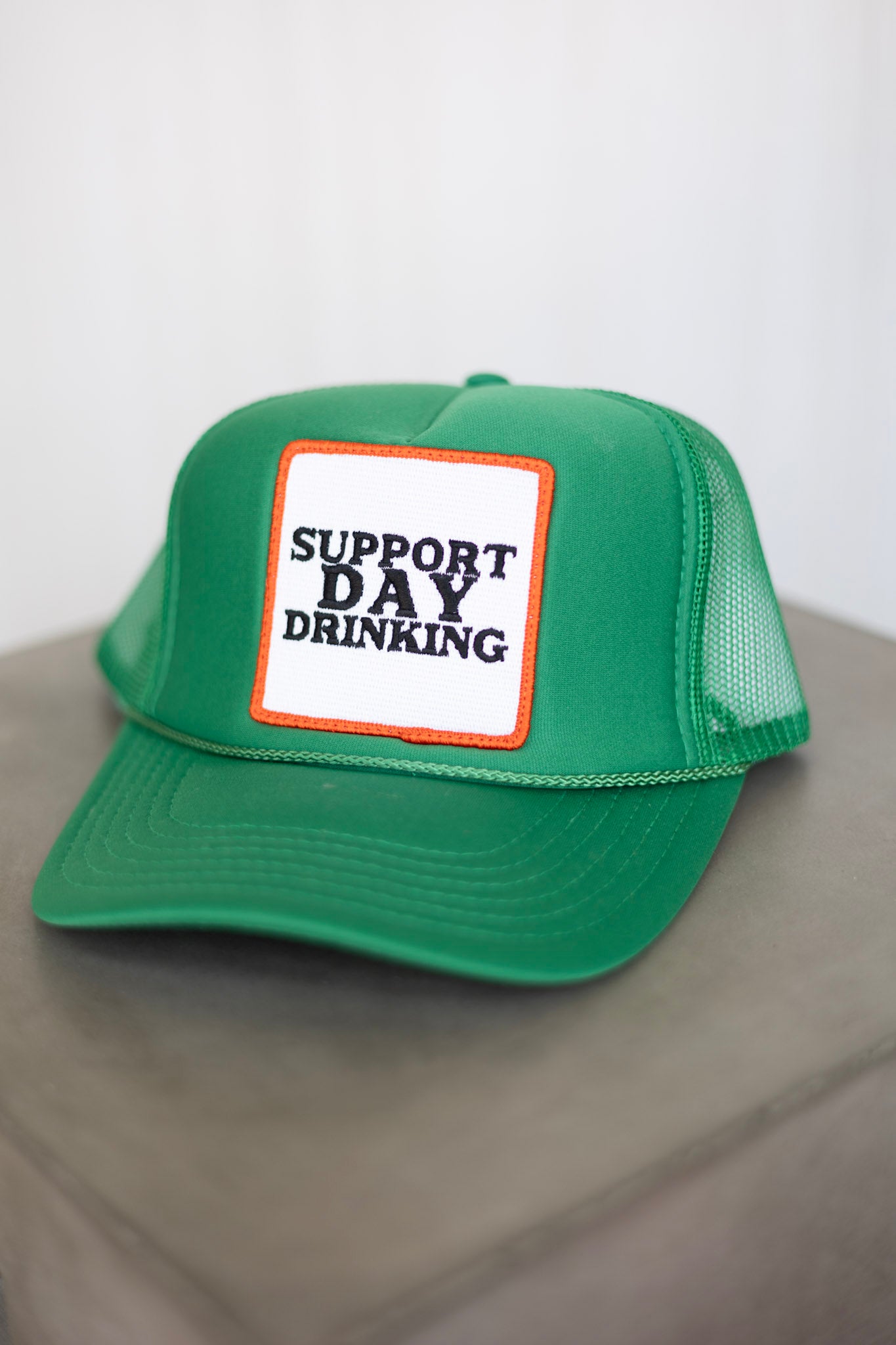 Support Day Drinking Trucker Hat