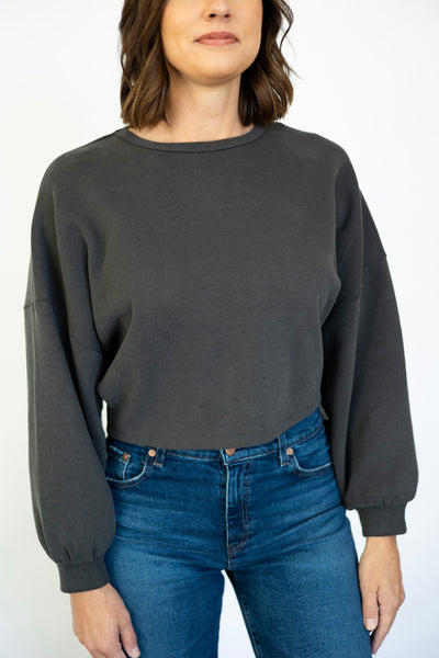 Relaxed Stay Crewneck Knit Top