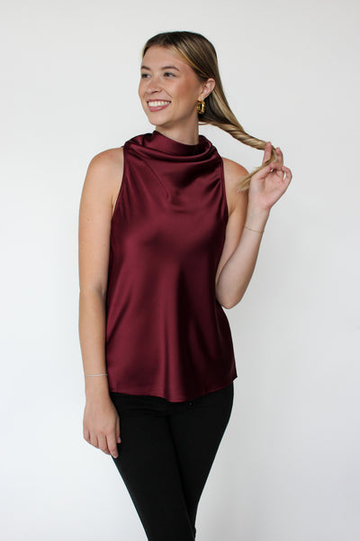 Too Cute Satin Top