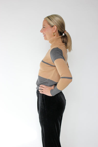 Block Color Sweater