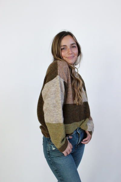 Forest Walk Turtleneck Sweater