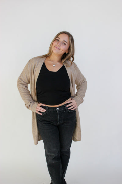 Button Front Cardigan