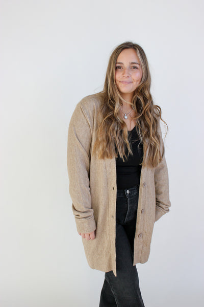 Button Front Cardigan