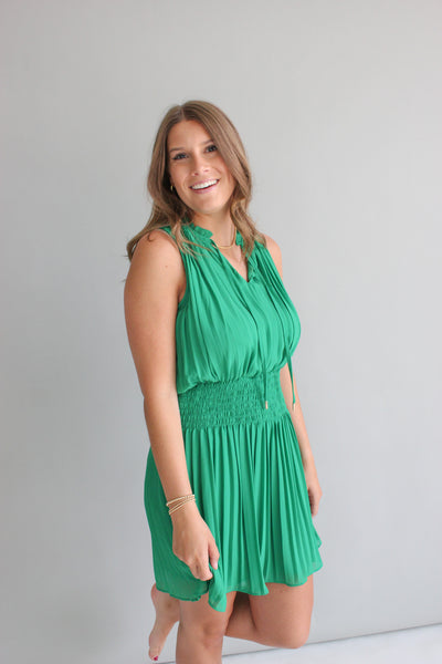 Pleated Dress