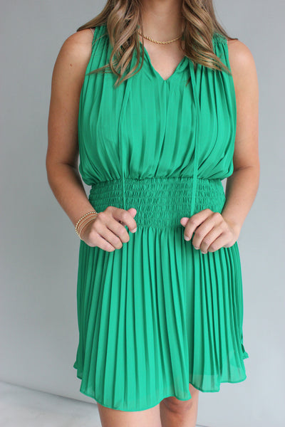 Pleated Dress