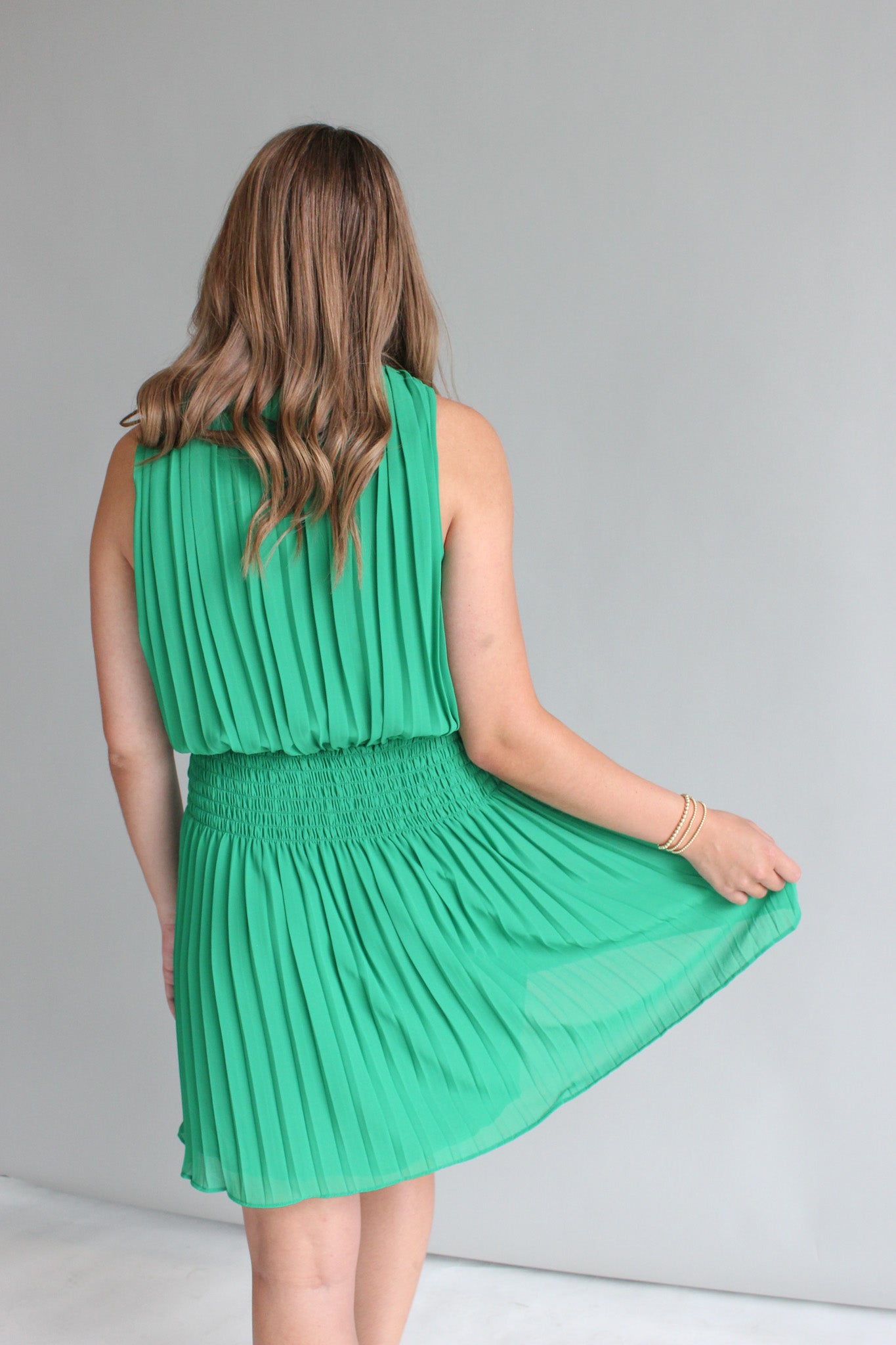 Pleated Dress
