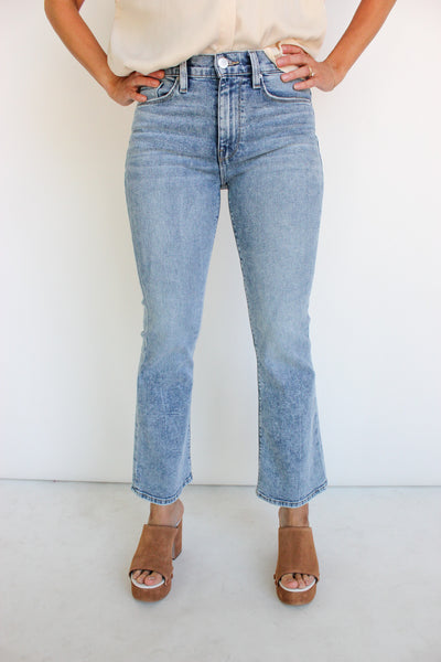 Barbara High Rise Bootcut Crop