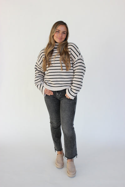 Stay Cozy Semi Crop Sweater