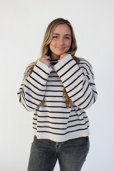 Stay Cozy Semi Crop Sweater