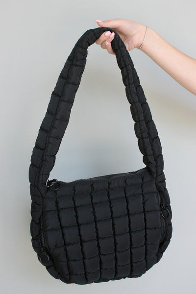 Quilted Puffer Bag