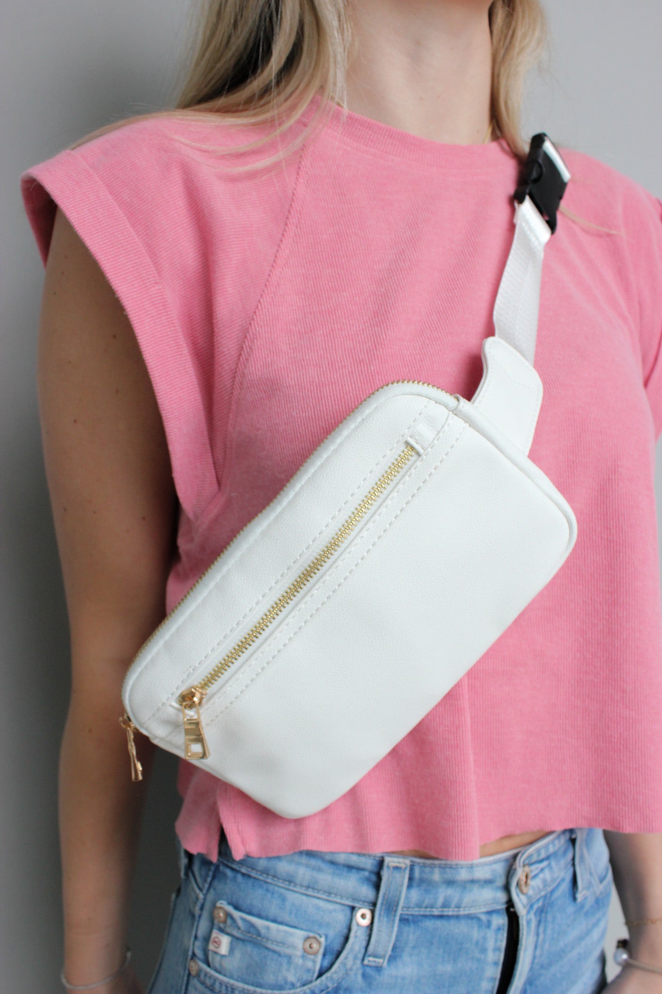 Vegan Leather Belt Bag