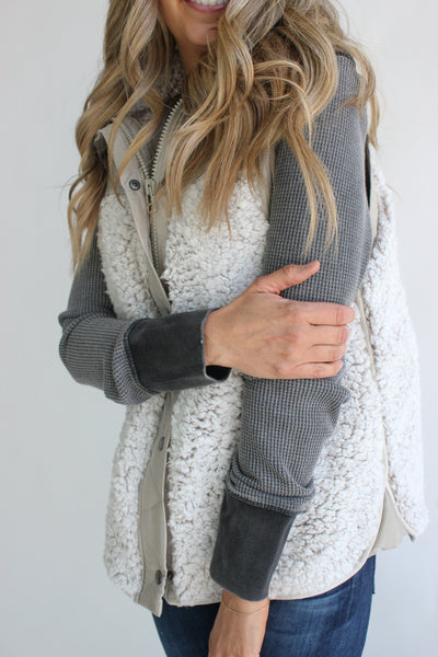 Faux Fur Lined Vest