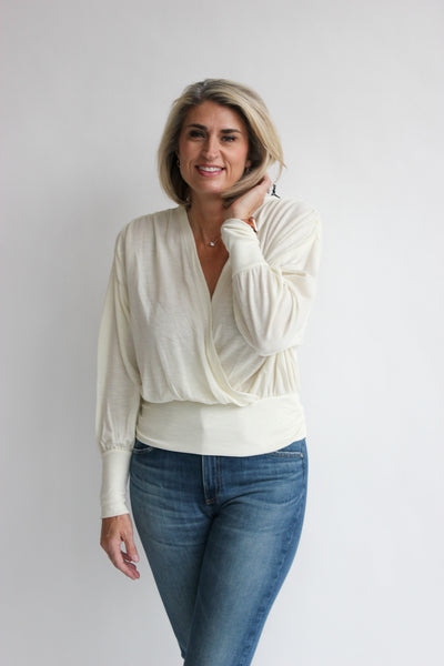 City Starry White Blouse