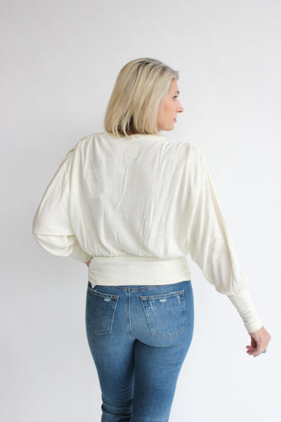 City Starry White Blouse