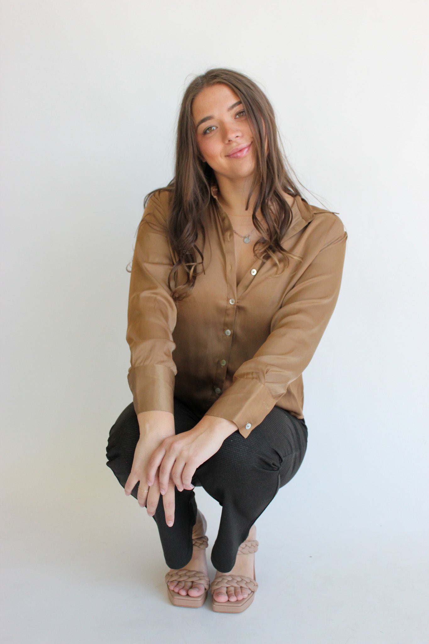 Button Down Blouse