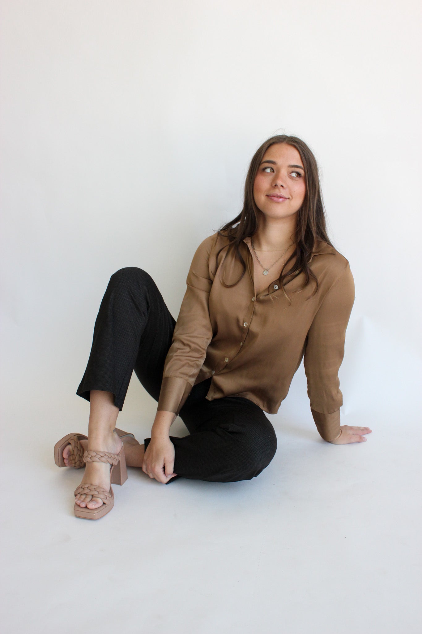 Button Down Blouse