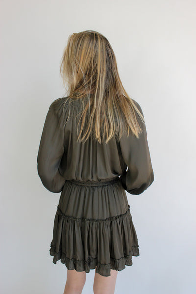 Long Sleeve Layered Dress