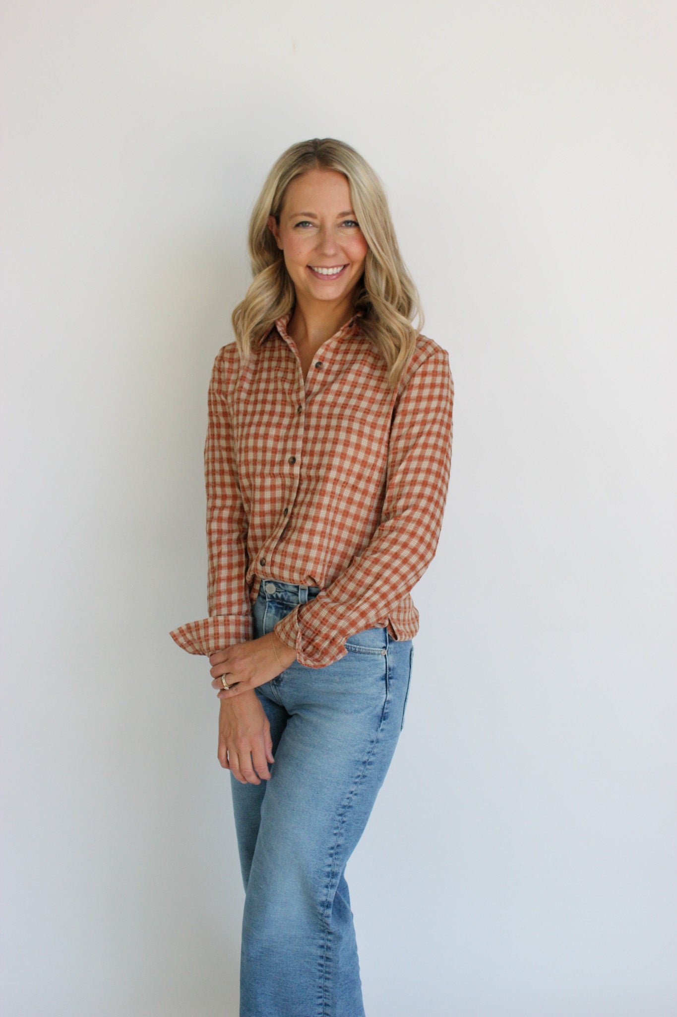 Fall Is Here Button Down