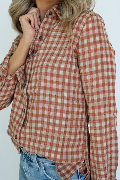 Fall Is Here Button Down