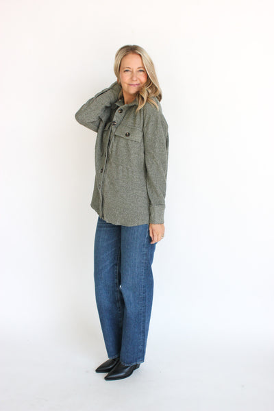 Change Like The Weather Knit Shacket