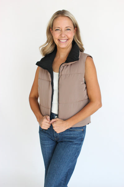 Kansas Reversible Puffer Gilet