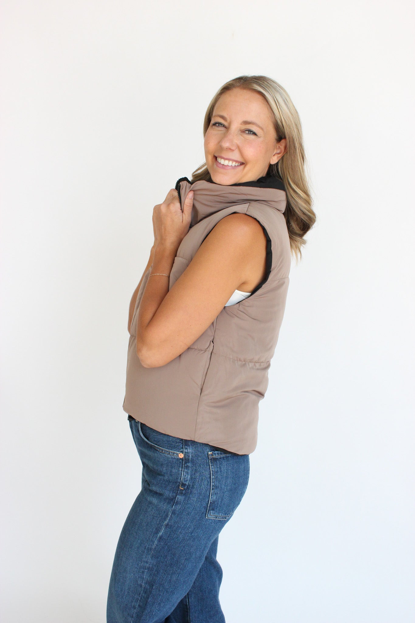 Kansas Reversible Puffer Gilet