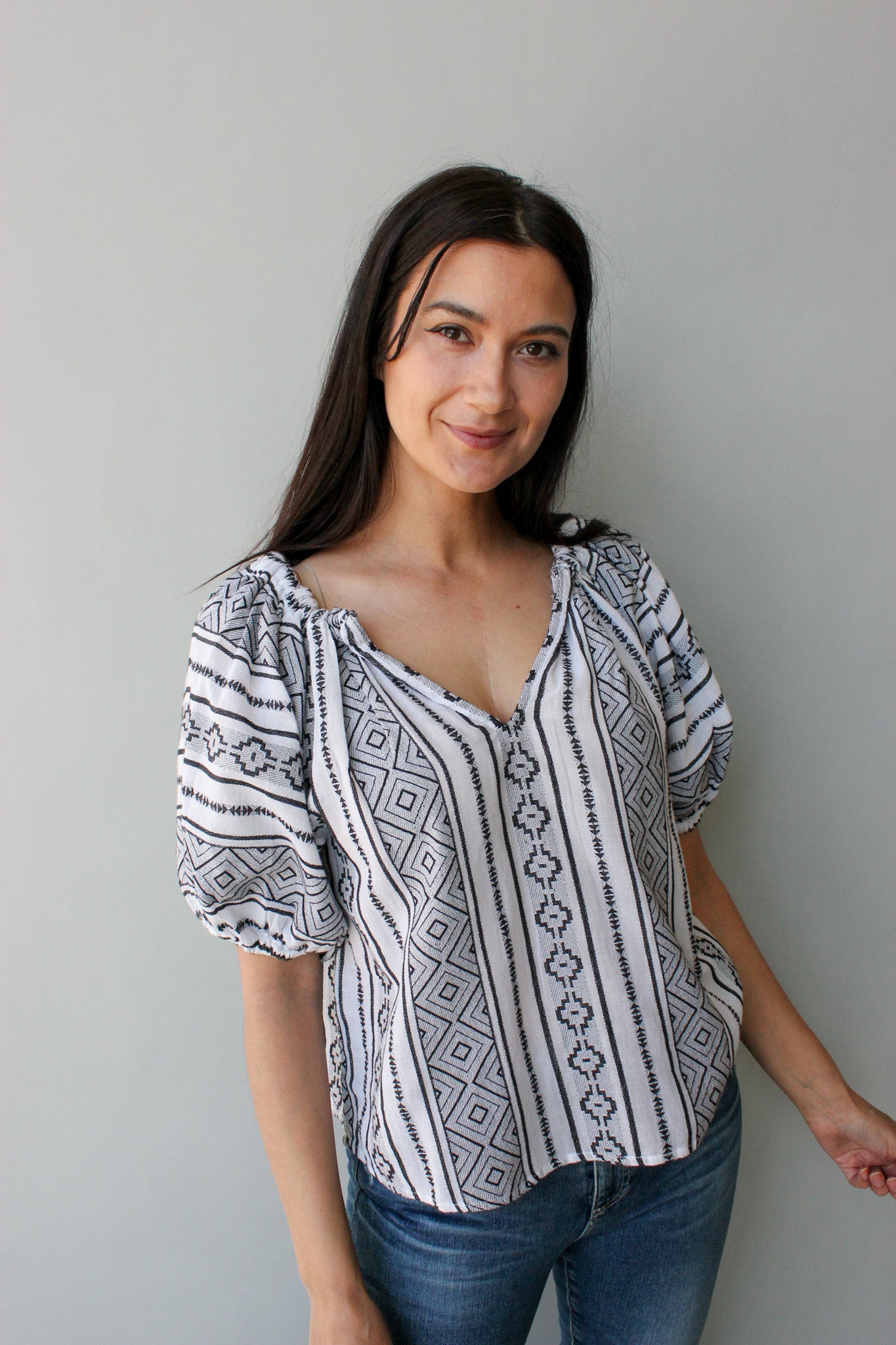 Boho Raglan Top
