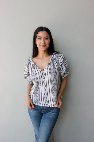 Boho Raglan Top